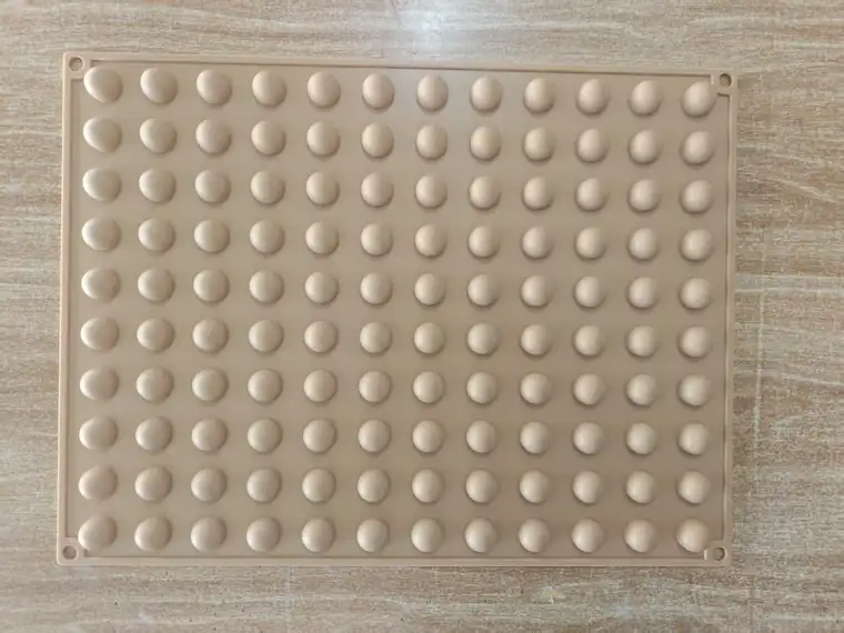 120-Cavity Spherical Mold food-contact silicone gummy mold