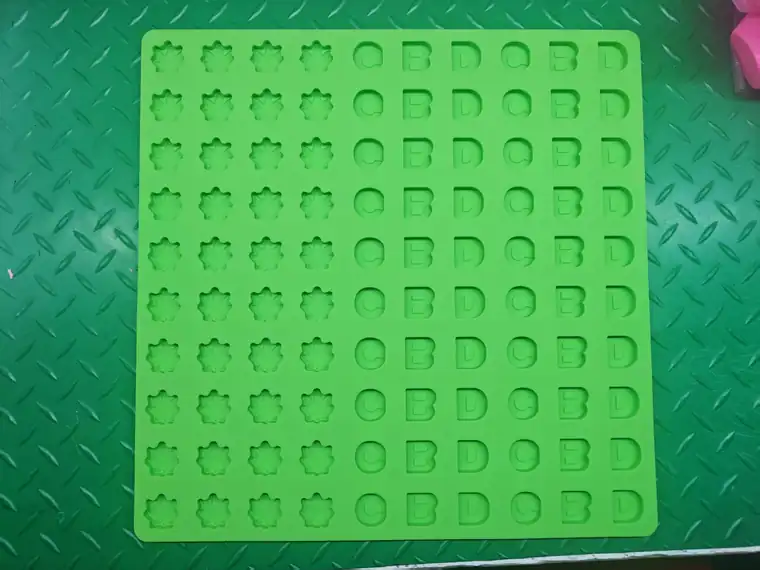 4-in-1 Shape Mold food-contact silicone gummy mold