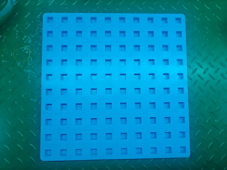 Cube Cross Logo Mold food-contact silicone gummy mold