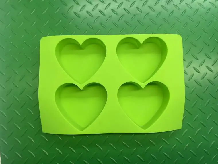 Large Heart Mold food-contact silicone gummy mold