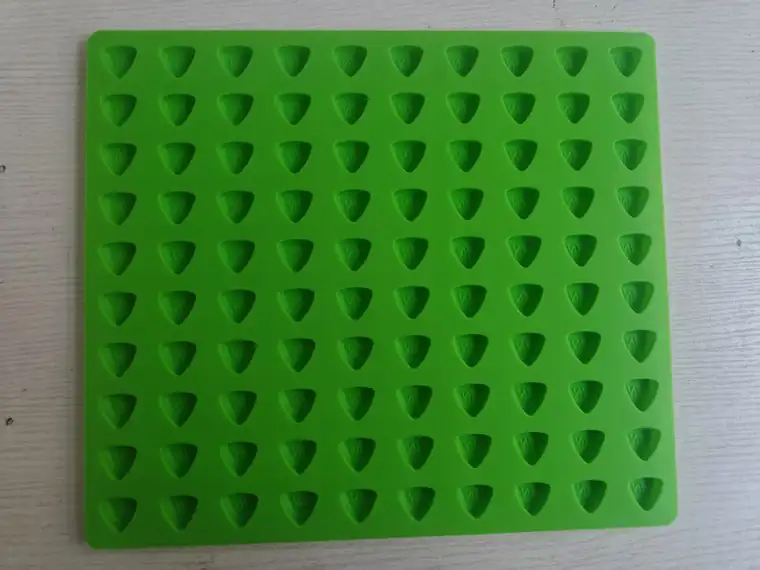 NF Triangle Logo Mold food-contact silicone gummy mold