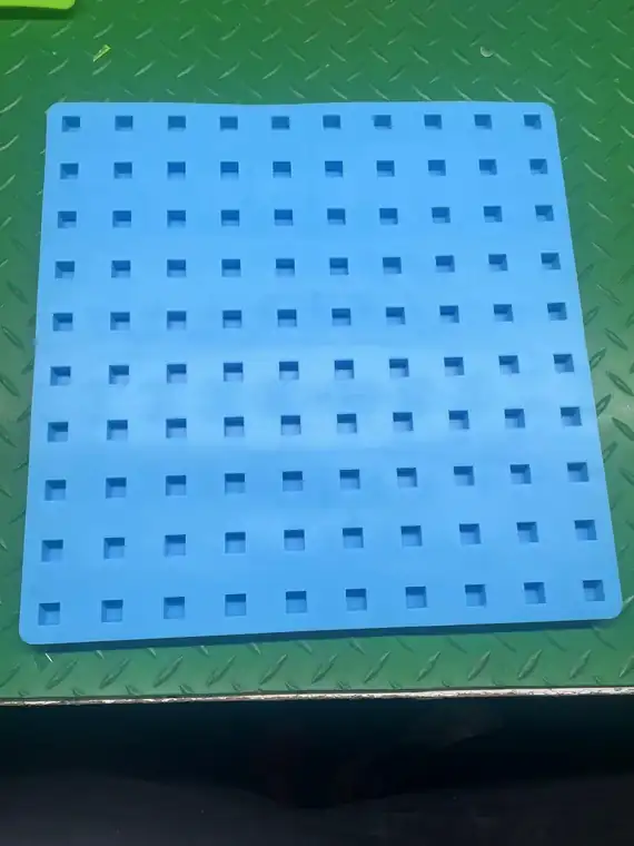 Small Square Grid Mold food-contact silicone gummy mold